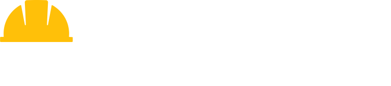 Stilt logo: a worker in a yellow hardhat and "Stilt" in white writing
